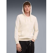 Puma Essentials Elevated Men’s Beige Cotton Regular Fit Hooded Jacket