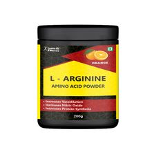 Healthvit Fitness L-Arginine Orange Flavour Amino Acid Powder