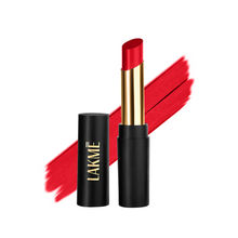 Lakme Absolute Beyond Matte Lipstick For Velvety Matte Finish - 101 Red Rage
