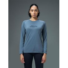 Technosport Women Printed Sports T-Shirt for Yoga and Fitness with Technocool+ - Blue