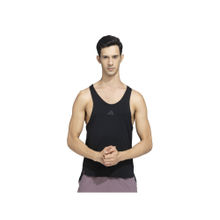 adidas Men Black Stringer Tank Top