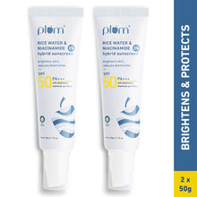 Plum 2% Niacinamide Sunscreen SPF 50 PA+++ (Pack Of 2)