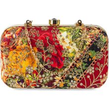 Parizaat By Shadab Khan Vibrant Embellished Clutch