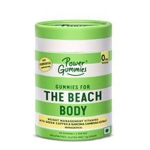 Power Gummies The Beach Body With Green Coffee, L-Carnitine & Vitamin C- For Men & Women- 60 Gummies