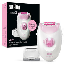 Braun Silk-épil3-031,Epilator for Long-Lasting Hair Removal From Roots, Gentle on Skin