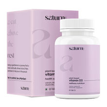 Saturn by GHC Vitamin D3 Tablets for Calcium Absorption, Bone Health, Muscle Strength & Immunity