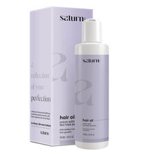 Saturn by GHC Hair Oil with Onion & Bhringraj That Prevents Hair Fall & Promotes Thicker Hair Growth