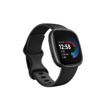 Fitbit Versa 4 Fitness Watch with Daily readiness Score,Alexa,Call (Black - Graphite)