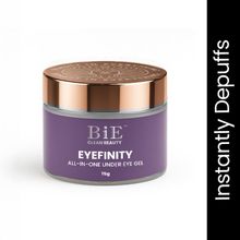 BiE Eyefinity Under Eye Gel for Dark Circles & Puffiness, with Gold, Silver Leaf & Stem Cells