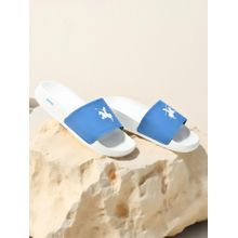 Cantabil Casual Sliders for Men - White