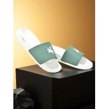 Cantabil Casual Sliders for Men - White