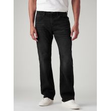 Levi's Men's 527 Black Bootcut Fit Mid Rise Redloop Jeans