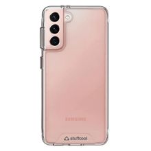 Stuffcool Ice Clear Hard Back Case Cover for Samsung Galaxy S21 6.2" - Transparent