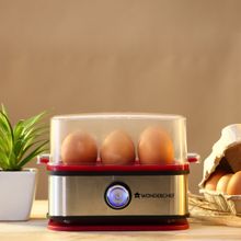 Wonderchef Egg Boiler Crimson Edge With 6 Egg Poacher 400W