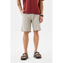 Snitch Grey Solid Club Wear Shorts for Men