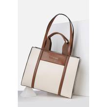 Van Heusen Women White Solid Casual Handbag