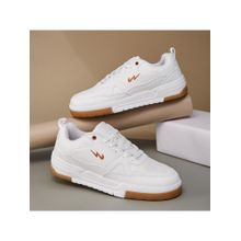 Campus Og-27 Men White & Brown Sneakers