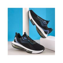Campus Men Lam Black & Blue Sports Running Shoes
