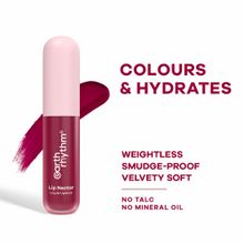 Earth Rhythm Lip Nectar Matte Liquid Lipstick, Weightless, Never Drying, No Mineral Oil