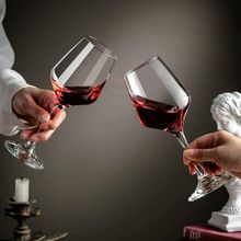 Smartserve European Style Crystal Clear King Size Wine Glasses-250ml