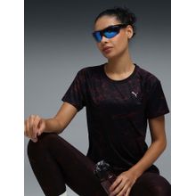 Puma Running Foundations Womens Printed T-Shirt Black