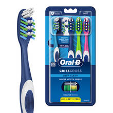 Oral-B Criss Cross Toothbrush Buy 2 Get 2 Free (Soft)