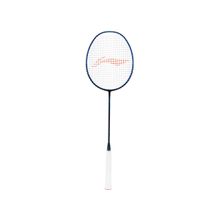 Li-Ning Wind Lite Stealth Strung Badminton Racquet (Black, Blue 84 g)