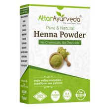 Attar Ayurveda Henna Powder For Hair, Hands & Beard - 100% Natural & chemical-free