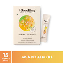 The Good Bug ByeBye Bloat SuperGut PowderHelps with Bloating, Gas, Heartburn15 Days Pack