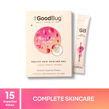 The Good Bug Good To Glow SuperGut Powder for Glowing SkinHealthier Hair & Nails 15 Days Pack
