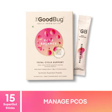 The Good Bug PCOS Balance SuperGut Powder for Women |Helps Regularise Periods|15 Days Pack