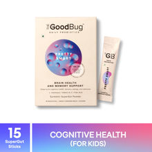 The Good Bug Pretty Smart SuperGut Powder | Pre & Probiotic Supplement for Kids |15 Days Pack