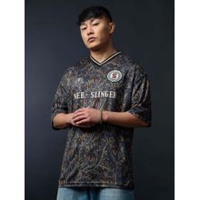 The Souled Store Official Spider-Man Desi Web Slinger Men Oversized Jerseys