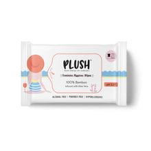 Plush Feminine Hygiene Intimate Wipes - Natural , pH Balanced - 20Pcs