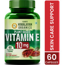 Vlado's Himalayan Organics Plant Based Vitamin E (Sunflower Oil, Aloevera Oil, Argan Oil Capsules