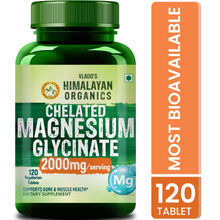 Vlado's Himalayan Organics Chelated Magnesium Glycinate 2000MG Tablets
