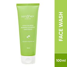 Dot & Key Cica Salicylic & Green Tea Facewash For Acne Prone Skin, Cleanses Pores & Excess Oil