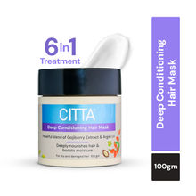 CITTA 6 in 1 Deep Conditioning Treatment Hair Mask For Dry, Damaged, Frizzy Hair with Aloe