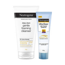 Neutrogena Gentle Cleanser + Sunscreen Duo