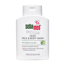 Sebamed Olive Face & Body Wash, PH 5.5, Soap Free, Sensitive Dry Skin, With Olive Oil & Panthenol