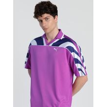 Puma Future Archive Relaxed Fit Football Men's Purple Polo T-shirts