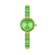 Sansi Mayo Egyptian Stone Japanese Quartz Movement Green Dial Analog Watch - SM-L-243-G-G-GE (M)