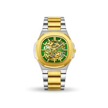 Sansi Mayo Zeus Automatic Mechanical Green Dial Analog Watch - SM-M-300-TTSRG-RG-GGE (M)