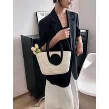 TEXTILE AND BEYOND Women's White Handbag