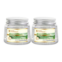 Khadi Organique White Aloevera Gel For Face Moisturizer - Pack Of 2
