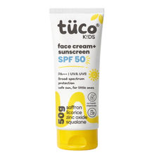 TuCo Kids Face Cream + Sunscreen SPF50 UVA/B PA++++ with Broad Spectrum Protection