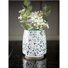 KitchenCraft Small Indoor Plant Pot For thinKitchen Ceramic Decorative Terrazzo Design