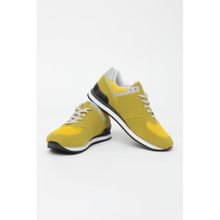 Snitch Yellow Solid Sneakers