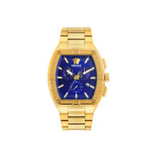 Versace Men Blue Rectangular Dial Analog Watch- Vesp00724 (M)