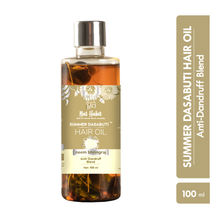 Nat Habit Neem Bhringraj Tea Tree Anti Dandruff Hair Treatment Summer Ayurvedic Oil & Castor Coconut